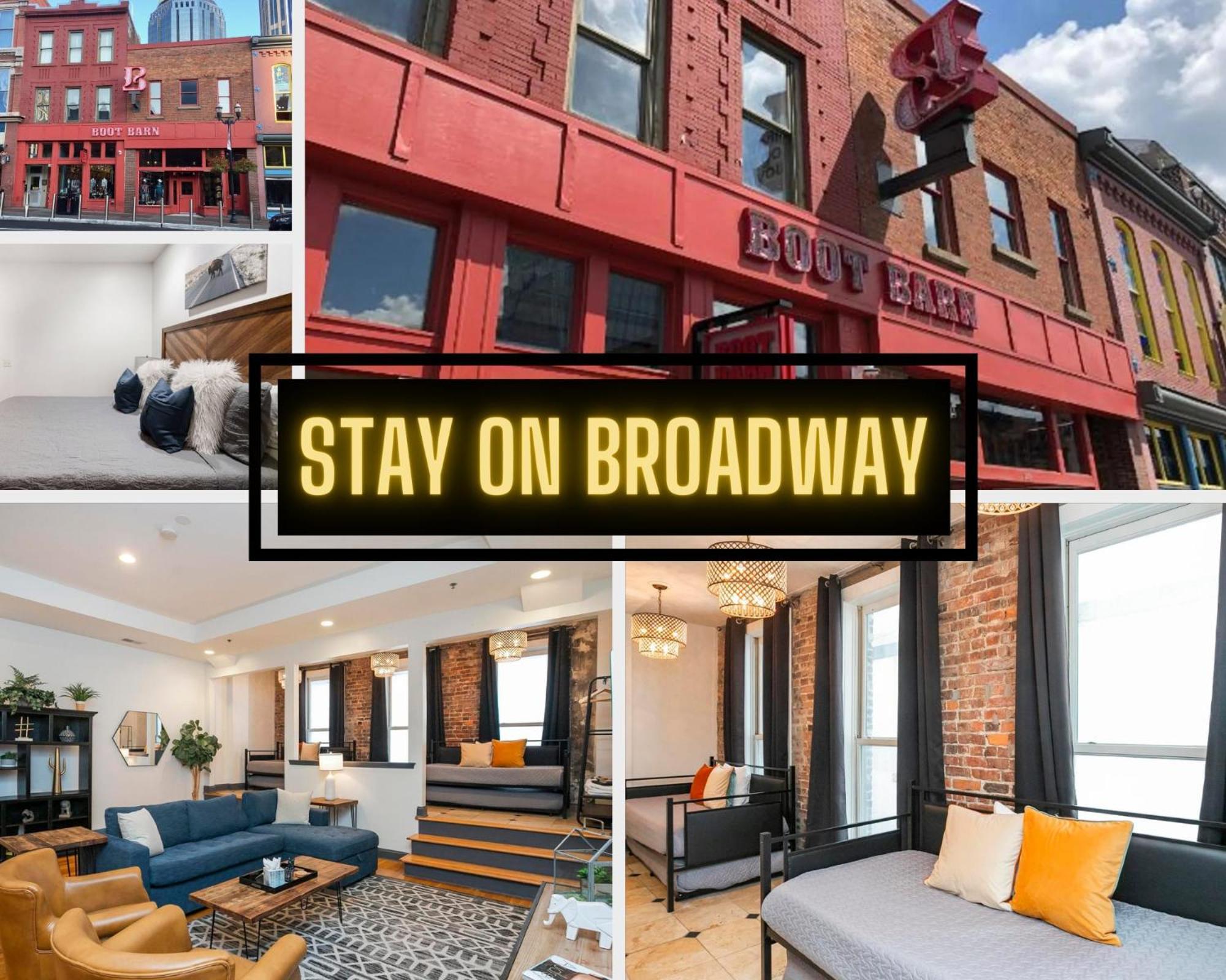 נאשוויל Loft Literally On Broadway Live Music & Bars מראה חיצוני תמונה